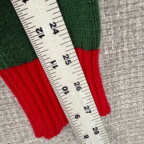 imagin8 Unicorn Christmas Sweater Women Medium Green Red Holiday Ugly Sweater - Picture 7 of 11